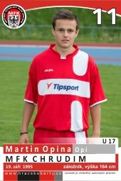 Martin Opina 2012-2013