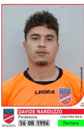 Davide Narduzzo 2014-2015