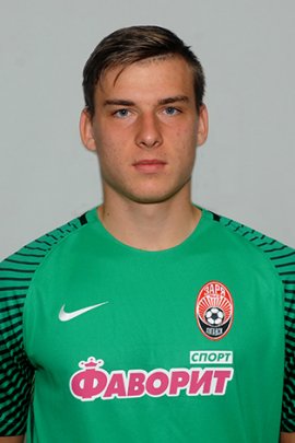 Andriy Lunin 2017-2018