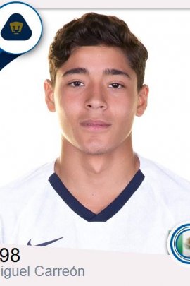 Miguel Carreon 2019-2020