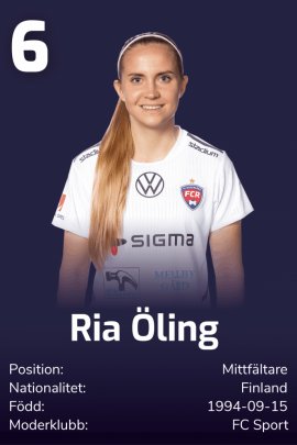 Ria Öling 2021